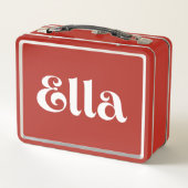 Ella Metall Brotdose (Rückseite)