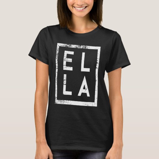 Ella Minimalismus T-Shirt (Vorderseite)