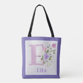 Ella mit Blume Tasche (Rückseite)