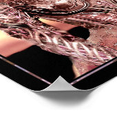 Ella on Canvas Print Poster (Ecke)