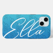 Ella Repeat Name Pattern Design Case-Mate iPhone Hülle (Rückseite (Horizontal))