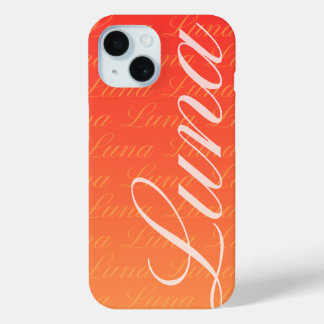 Ella Repeat Name Pattern Design Case-Mate iPhone Hülle