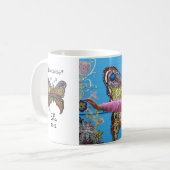 Ella Schmetterlings-Tasse Kaffeetasse (Vorderseite Links)