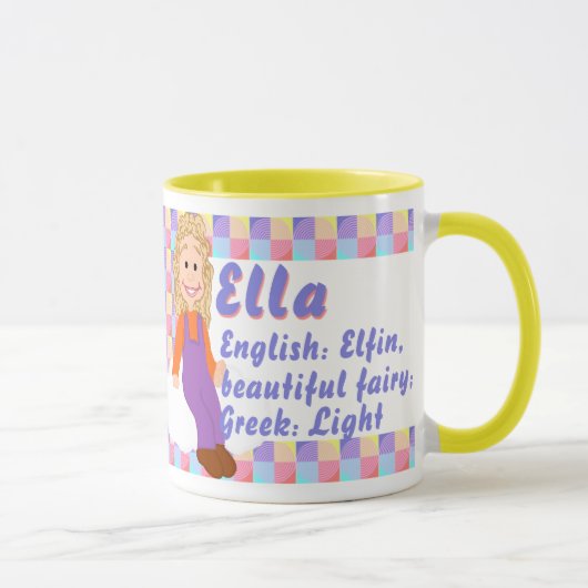 Ella Tasse (Rechts)