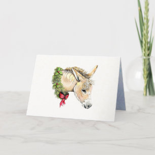 Ella the Christmas Donkey Karte