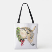 Ella the Christmas Donkey Tasche (Rückseite)