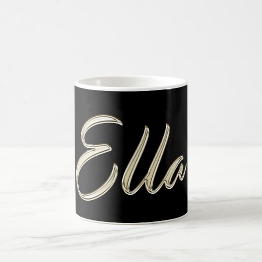 Ella white gold Handwriting Tasse Kaffeetasse (Mittel)