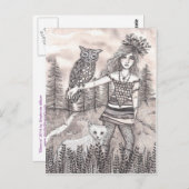 Ellanora Postcard Postkarte (Vorne/Hinten)