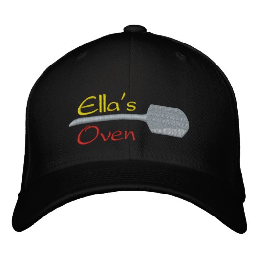 Ella's Oven Bestickte Kappe (Vorderseite)