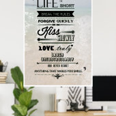 Ellas Room Poster (Heimbüro)