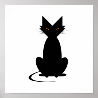 Ellas schreckliche Katze Poster