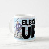 Ellbogen auf! kaffeetasse (Vorderseite Links)