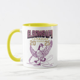 Ellbogen auf! Kanada Goose Canadian Hockey Culture Tasse