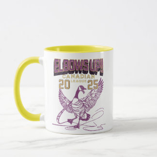 Ellbogen auf! Kanada Goose Canadian Hockey Culture Tasse