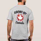 Ellbogen auf! Kanada T-Shirt (Rückseite)
