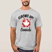 Ellbogen auf! Kanada T-Shirt (Vorderseite)