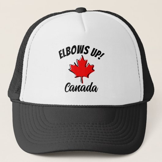Ellbogen auf! Kanada Truckerkappe (Vorderseite)