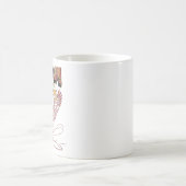 Ellbogen auf! Kanadische Liga Kanada Gänse Kaffeetasse (Mittel)