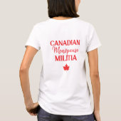 Ellbogen auf, meine Damen! Canadian Menopause Mili T-Shirt (Rückseite)