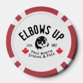 Ellbogen auf! Poker Chips (Rückseite)