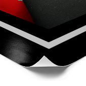 Ellbogen auf! Poster (Ecke)