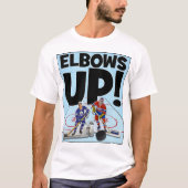 Ellbogen auf! T-Shirt (Vorderseite)