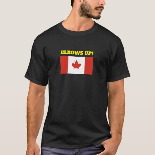 Ellbogen auf! T-Shirt (Vorderseite)