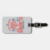 Ellbogen auf! Über die Boards Kanadischer Liga Hoc Gepäckanhänger (Vorderseite horizontal)