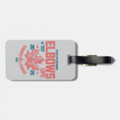 Ellbogen auf! Über die Boards Kanadischer Liga Hoc Gepäckanhänger (Rückseite horizontal)