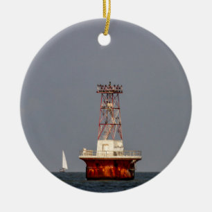 Ellbogen des Kreuzlichtthauses Keramik Ornament