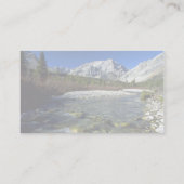 Ellbogen-Fluss, Alberta, Kanada Visitenkarte (Rückseite)