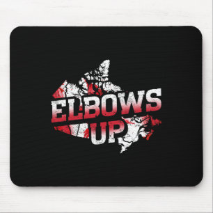 Ellbogen hoch Kanada Stolz kanadisches Hockey kana Mousepad