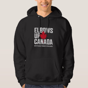 Ellbogen hoch Kanada Verwechseln Sie Freundlichkei Hoodie