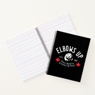 Ellbogen hoch! Notizbuch