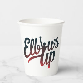 Ellbogen Pappbecher