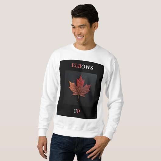 Ellbogen Sweatshirt (Vorne ganz)