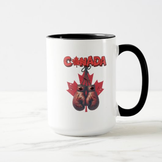 Ellbogen up canada, gemacht in canada 100% canada tasse (Rechts)