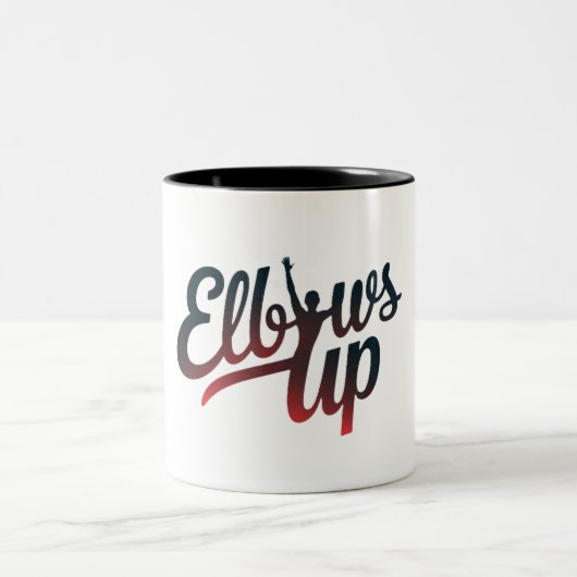 Ellbogen Zweifarbige Tasse (Mittel)