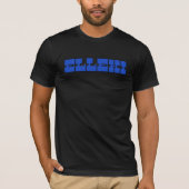 Elleki Bold (blau/schwarz) T-Shirt (Vorderseite)