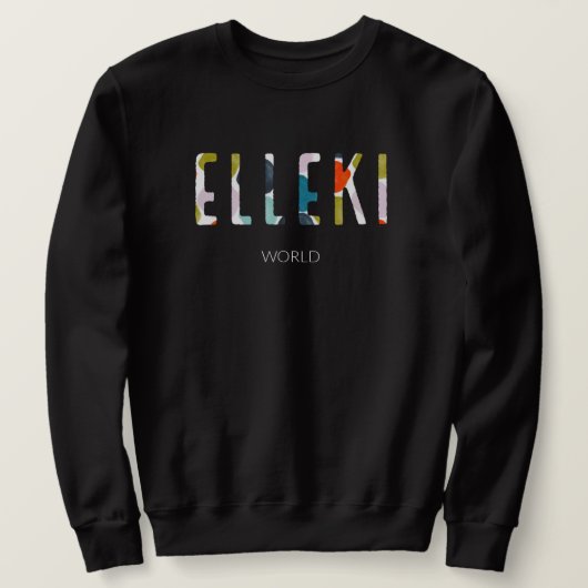 Elleki Camouflage Sweater Sweatshirt (Design vorne)