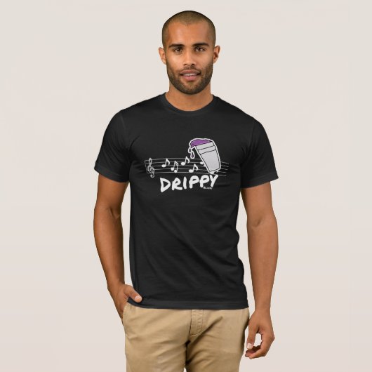Elleki Drippy Cup T - Shirt (weiß) (Vorne ganz)