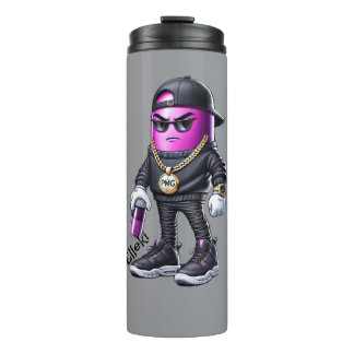 Elleki - Lila Pillenmann Thermosbecher