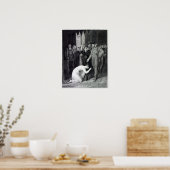 Ellen Douglas zeigt den Ring Poster (Küche)