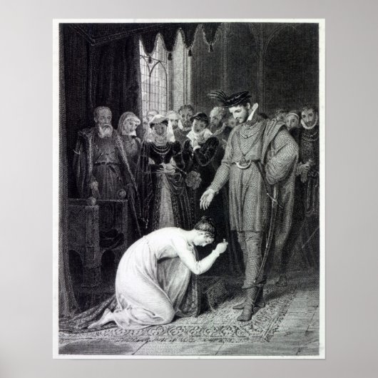 Ellen Douglas zeigt den Ring Poster (Vorne)