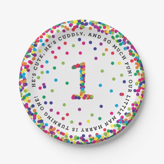 Ellen Gewohnheit 7" Teller (Vorderseite)