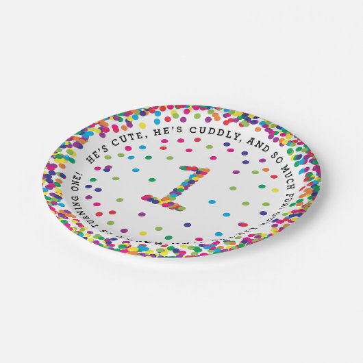 Ellen Gewohnheit 7" Teller (Schrägansicht)