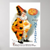 Ellen H. Clapsaddle: Halloween Harlequin Poster (Vorne)