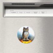 Ellen H. Clapsaddle: Halloween Owl Magnet (In Situ (Geschirrspüler))
