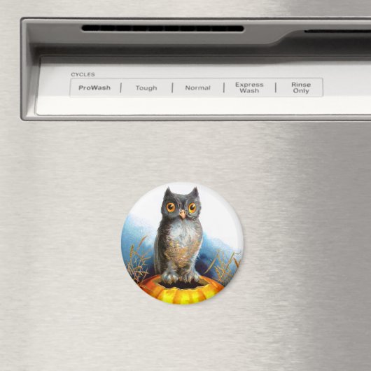 Ellen H. Clapsaddle: Halloween Owl Magnet (In Situ (Geschirrspüler))