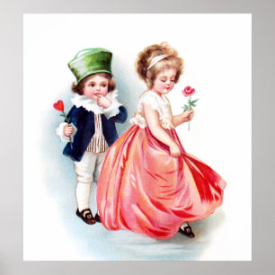 Ellen H. Clapsaddle: Liebe I meine Liebe Poster